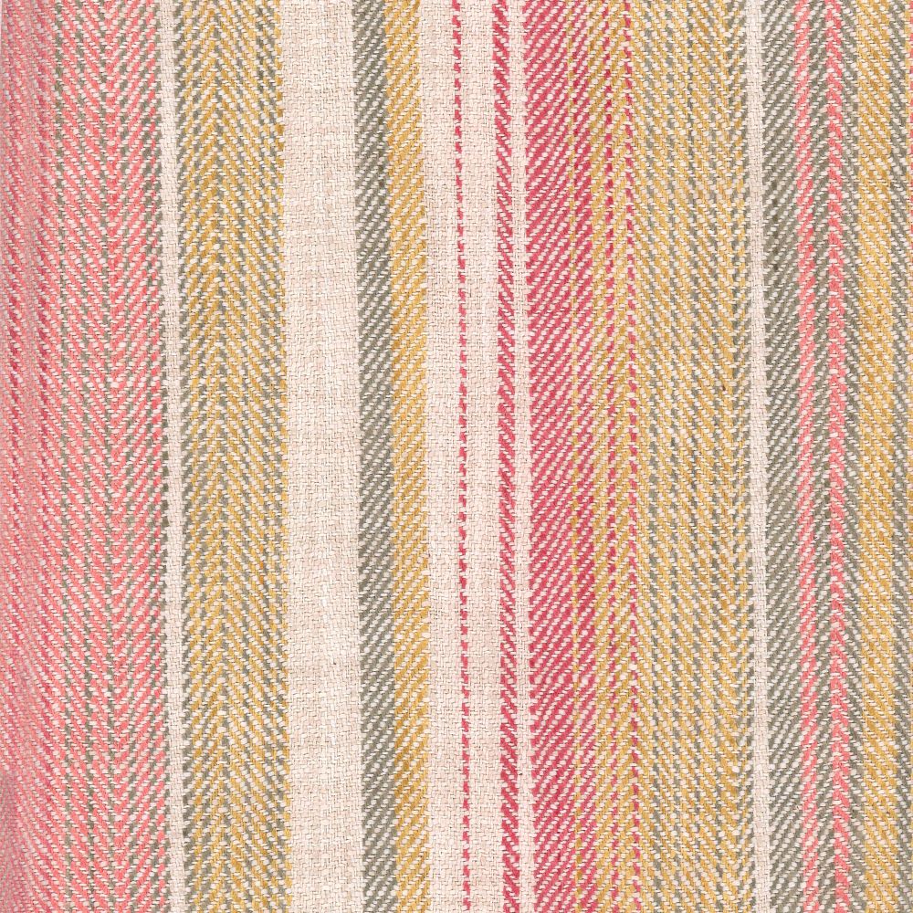 Roth & Tompkins Sonoma Stripe Sunset Rose Fabric